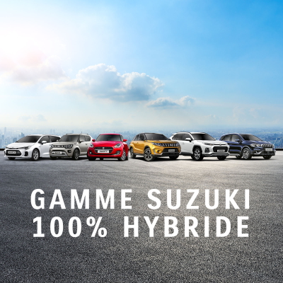 Gamme Suzuki - Découvrez les modèles de la gamme Suzuki